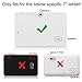 Fintie Case for Dragon Touch Y88X Pro 7 inch Tablet, Slim Fit Folio Premium PU Leather Stand Cover Also for TOPELOTEK 7, iRULU X37 and More 7 Inch Tablet with Same Design, Black