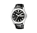 Citizen Men's Black Leather Strap Watch