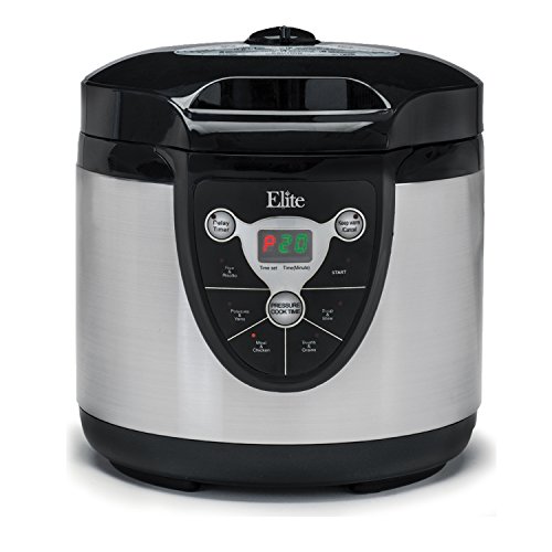 MaxiMatic BK Elite Platinum 6Quart Digital Electronic Pressure Cooker