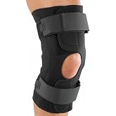 ProCare Reddie Hinged Knee Support Brace: Neoprene Wrap-Around, MCL and LCL Sprains, Large