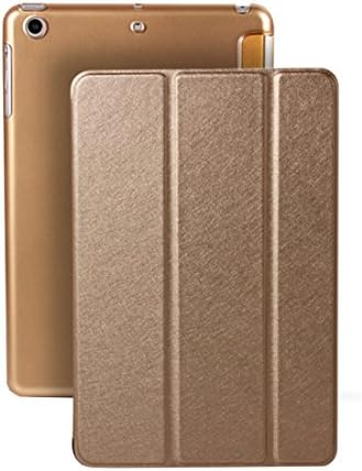 Ecarer iPad Pro Back Cover Leather Case Cover 12.9" - Stand Cover with Strong Magnet/ Sleep &amp; Wake Feature / Smart Stand Holder/ Folio Flip/ TPU Ultra thin/Shockproof Covers (iPad pro 12.9" Gold)