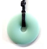 TrulyUnique Mom Donut Teething Pendant Necklace - Jade