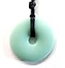 TrulyUnique Mom Donut Teething Pendant Necklace - Jade