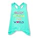 The Children's Place Girls' Her Li'l Sleeveless Sharkbite Graphic Top