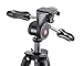 Manfrotto Compact Advanced Aluminum 5-Section Tripod Kit with 3-Way Head, Black (MKCOMPACTADV-BK)