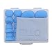 BLLQ Blue Ear Buds Tips Earpads for Beats Powerbeats3, Eartips 16PCS 8 Pairs with 4 Size Options for Powerbeats3 Blue pbe16
