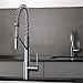 Kraus KPF-2630CH Modern Mateo Single Lever Commercial Style Kitchen Faucet, Chrome