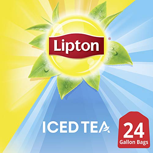 Lipton GallonSized Iced Tea Bags Picked At The Peak of Freshness Unsweetened Can Help Support a
