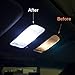 Partsam Acura TSX 2009 2010 2011 2012 2013 White Interior LED Lights Package Kit (15 Pieces)