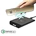 KMASHI Wireless Charger QC 3.0 Fast Charge Qi Pad for Galaxy S7 Edge/S7/S6/Note 5 and other Qi Enabled Devices