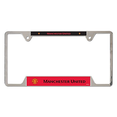 Wincraft SOCCER Manchester United Metal License Plate Frame