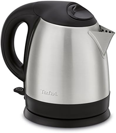TEFAL Bouilloire INOX COMPACT 1.2L Bouilloire électrique Bouilloire sans fil Bouilloire inox KI431D10