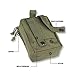 AMYIPO MOLLE Pouch Multi-Purpose Compact Tactical Waist Bags Small Utility Pouch 2 PCS Small Pouch (Green - 2 PCS)