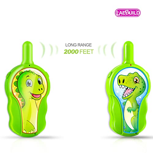 Kids Toys for 3-12 Years Old Boys Girls, Walkie Talkies for Kids Toddlers, Dinosaur Walkie Talkies Long Distance Birthday Holiday Camping Outdoors,Two Way Radio Gifts 5-10 Easter Basket Stuffers
