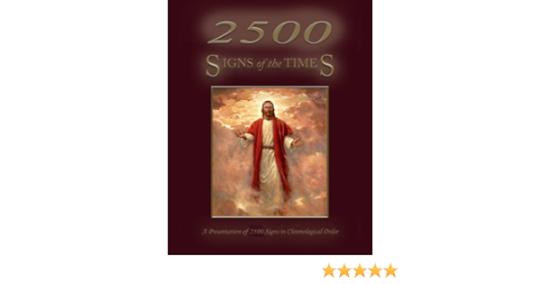 2500 Signs Of The Times In Chronological Order Kindle Edition By Hansen Reed Murri Daniel Religion Spirituality Kindle Ebooks Amazon Com