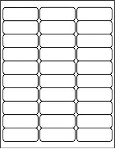 Premium Label Supply White Address Sticker Labels – 2.625” x 1" – Laser/Inkjet Compatible – (30 Labels/Sheet), 1000 Sheets - 30,000 Total Adhesive FBA Labels