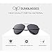 WELMADE CHEX Premium Full Mirrored Aviator Sunglasses UV400 …