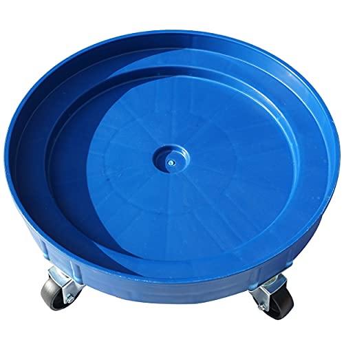 30 Gallon and 55 Gallon Heavy Duty Plastic Drum Dolly Durable Plastic