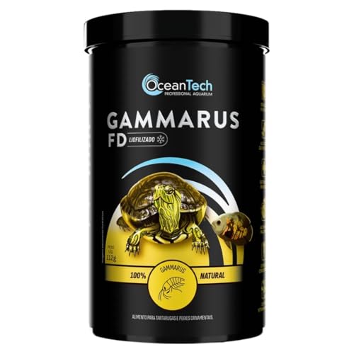 Ração para Peixes e Tartarugas Ocean Tech, Gammarus FD, 112g