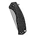 Kershaw Portal Pocket Knife, 3.3” Steel Blade with Assisted Opening, Glass-Filled Nylon Handle with Deep-Carry Reversible Pocketclip, Small Folding Knife