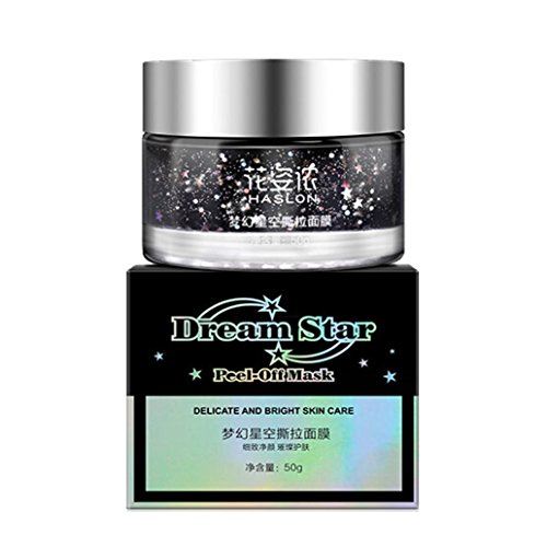Yeefant Tearing Moisturizing Cleaning Nourishing Brightening Facial Face Care Genuine Moisture Peel Off Star Mask Sheet DIY Natural Spa Skin Care Cosmetics for Women Adult - Thumbnail 4