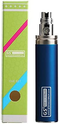 SmashingDealsDirect® Authentic GS II 3200mAh Quality Vape Battery Rechargeable Vaporiser Batteries (Blue)