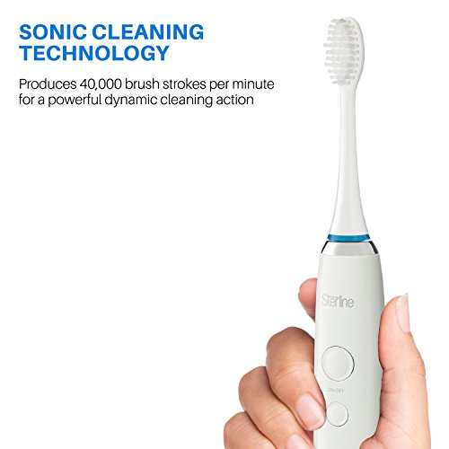 Купить Sterline Sonic Electric Rechargeable Toothbrush w/ UV Sanitizer