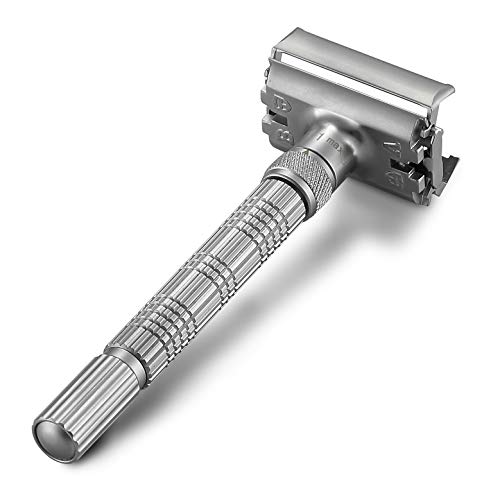 Adjustable Double Edge Safety Razor, The Crusader by VIKINGS BLADE