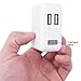Romhn 8GB 1920x1080P HD Hidden Camera USB Wall Phone Charger Mini DV Video Recorder Motion Activated Camcorder Nanny Camera