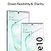 Ferilinso [3 Pack] Screen Protector for Samsung Galaxy Note 10, High Sensitive Full Coverage Case Friendly 3D PET Flexible TPU Film for Samsung Galaxy Note 10