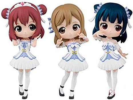 Amazon ラブライブ サンシャイン The School Idol Movie Over The Rainbow Q Posket Petit 1年生 フィギュア 全3種セット 黒澤ルビィ 国木田花丸 津島善子 フィギュア ドール 通販