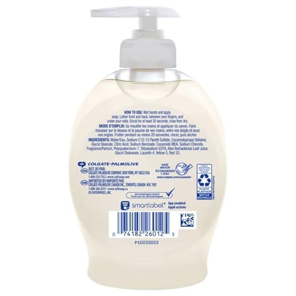 SOFTSOAP LIQUID HAND SOAP, ALOE – 7.5 FLUID OUNCE