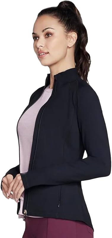 Gowalk Jacket Giacca, Nero Intenso, L Donna