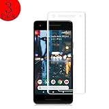 XKAUDIE [3-Pack]Google pixel 2 XL Screen Protector [Full Coverage] [Easy-to-Install] PET Screen Protector for Google pixel 2 XL