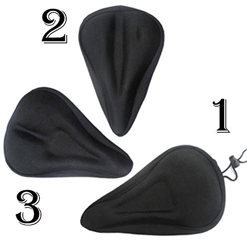 Pushhr New Cycling Accessories Sponge 3D Silicon Gel Saddle Pad Bicycle Seat Cover Cushion