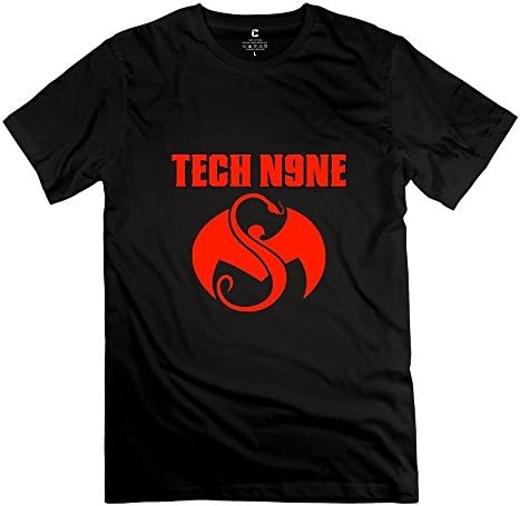 JRZJ Men's Tech N9ne Logo T Shirts Black