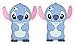 Touch 6 Case, Touch 5 Case, Cute Cartoon 3D Lilo Stitch Movable Ear Flip Soft Silicione Case Cover for iPod Touch 6 / Touch 5
