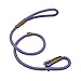 Pet Cuisine Dog Leash Training Slip Lead Puppy Nylon Rope Adjustable Loop Collar Purple
