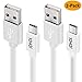 Asstar Type C, (2 Pack) USB 3.1 Type C Data Charge Charging Cable for ZTE Zmax Pro Z981 / Galaxy S9 S8 Plus, Note 9 / Oneplus 5, 3T / LG G6, G5 with USB3. 1 Type C Port (6FT)