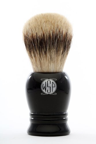 Silvertip Badger Shaving Brush High Density WSP "Prince" (Black) - Thumbnail 5