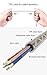 Vost in Ear Headphones Wired Earphones Earbuds Bass Metal headsets with Microphone Button Control for Sports Running Gym Exercise Jogging (Golden)