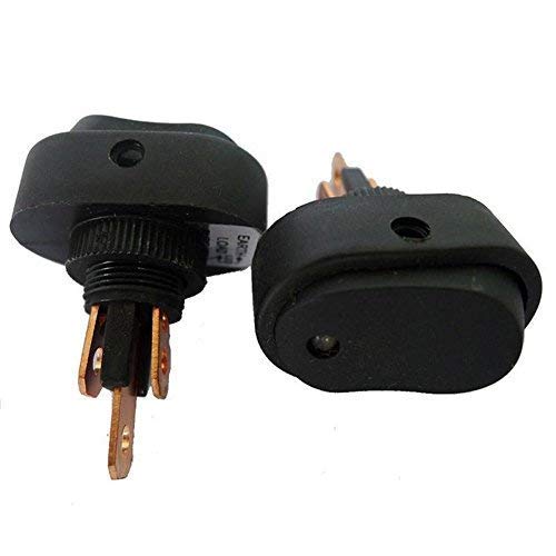 2 Waterproof+Marine+Motorcycle+Rocker+Toggle