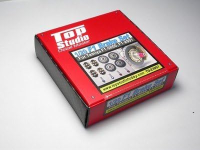 Top Studio 1/20 Ferrari F1-2000 F1-2001 brake set Tamiya TD23007