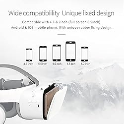 AYangrise VR Headset for Cellphone 3D Virtual