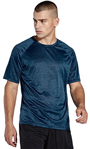 image for Komprexx Sport T-Shirts for Men - Quick Dry Wicking - Running Tops Tra
