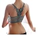 Mallcat Women Sports Yoga Athletic Vest Tops (Gray)