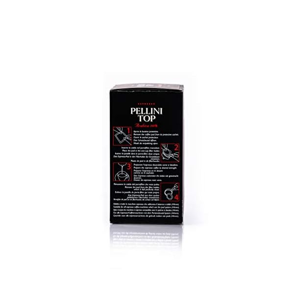 Pellini Caffè, Espresso Pellini Top 100% Arabica - 6 Packungen mit 18 Pads (6x126 g, insgesamt 108 Pads) – Bild 4