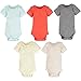 MiracleWear 5-Pack Solid White or Unisex Neutral Color 100% Cotton Baby Bodysuits by Miracle Blanket
