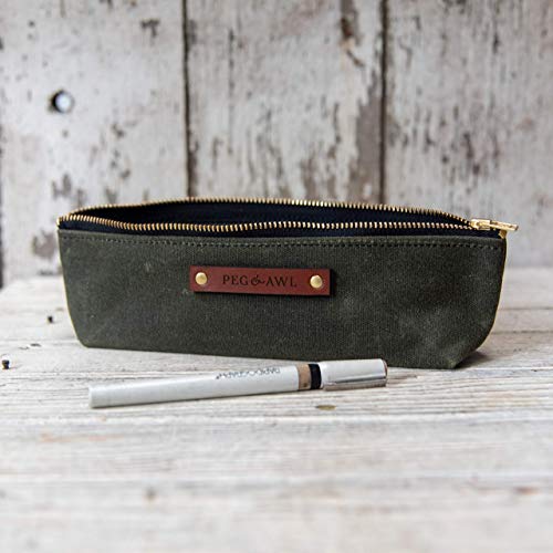 The Drafter Pouch in Moss
