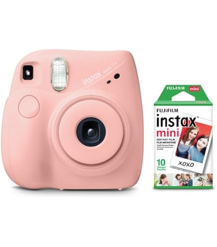 Amazon.com : FujiFilm Instax Mini 7+ Light Blue Bundle + (10 Film